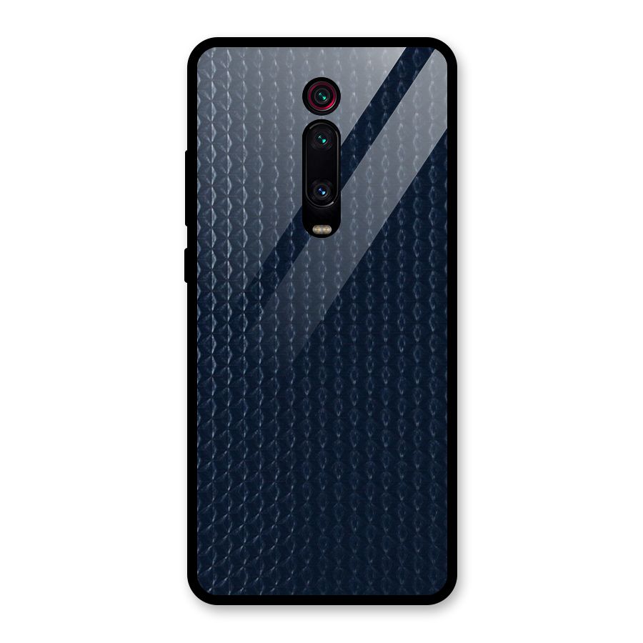 Blue Pattern Glass Back Case for Redmi K20 Pro