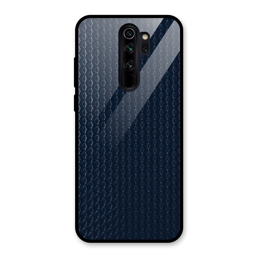 Blue Pattern Glass Back Case for Redmi Note 8 Pro
