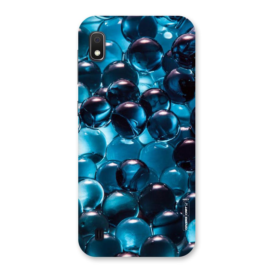 Blue Abstract Balls Back Case for Galaxy A10