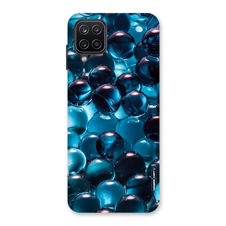 Blue Abstract Balls Back Case for Galaxy A12