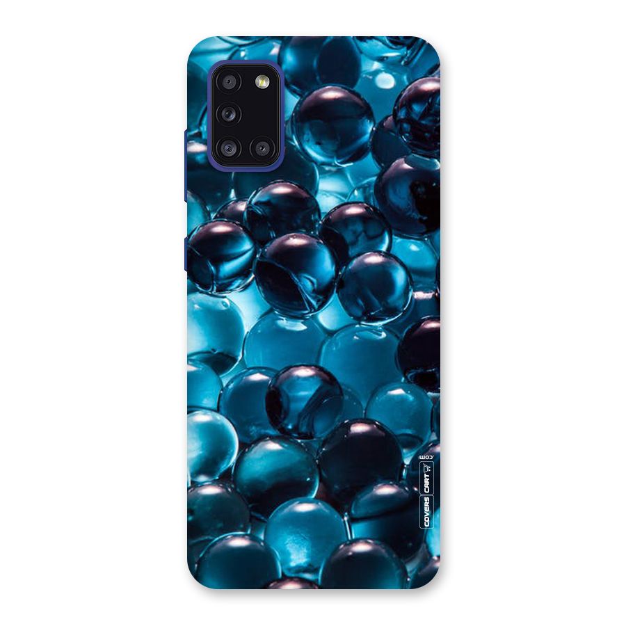 Blue Abstract Balls Back Case for Galaxy A31