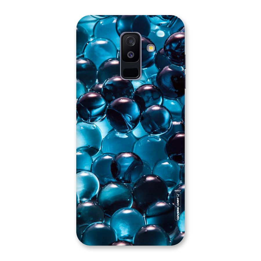 Blue Abstract Balls Back Case for Galaxy A6 Plus