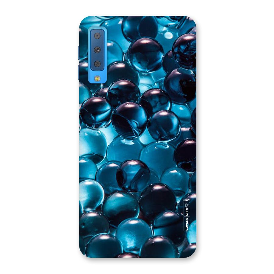 Blue Abstract Balls Back Case for Galaxy A7 (2018)