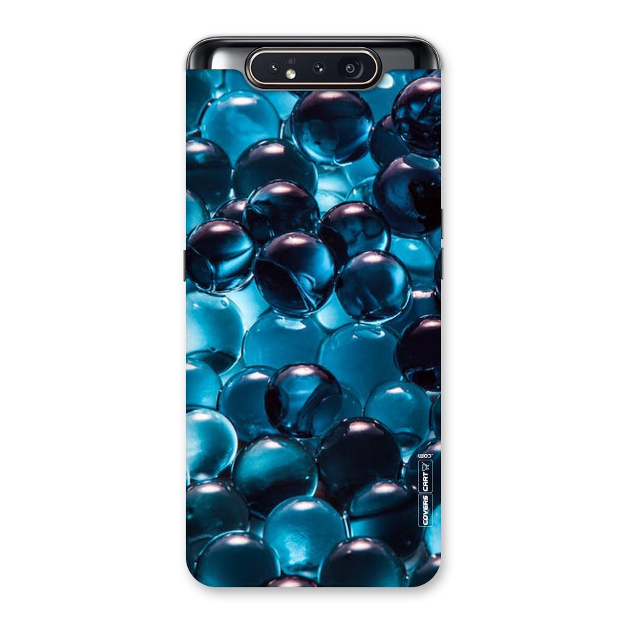 Blue Abstract Balls Back Case for Galaxy A80