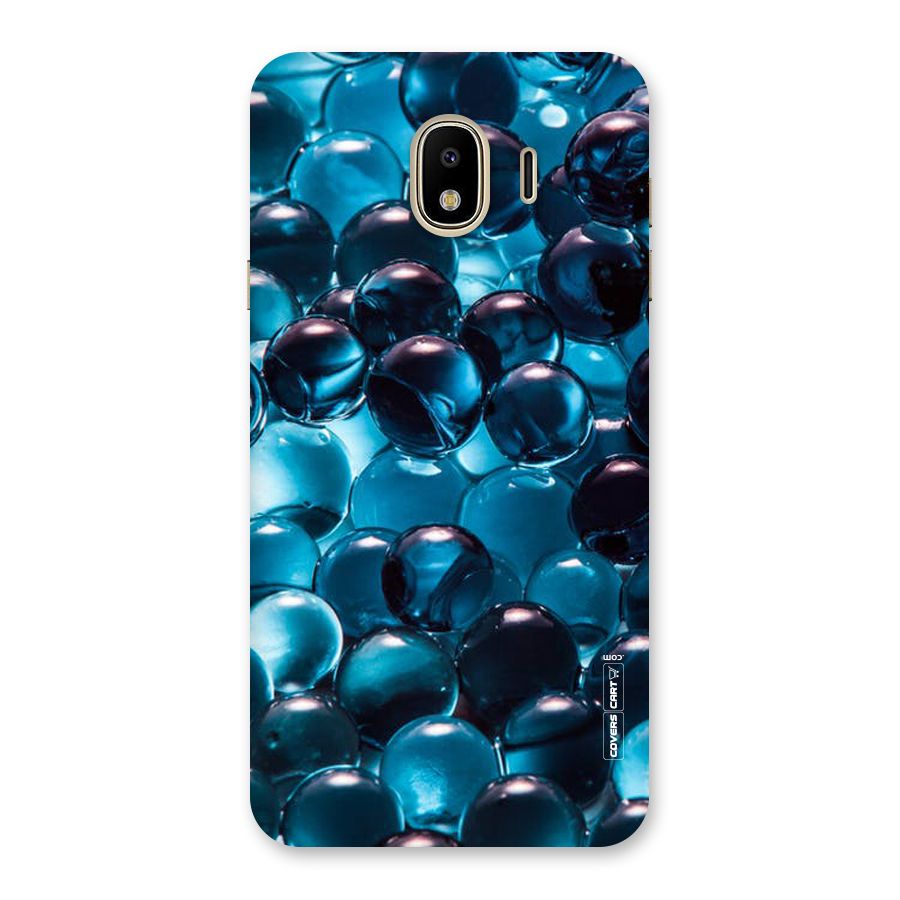 Blue Abstract Balls Back Case for Galaxy J4