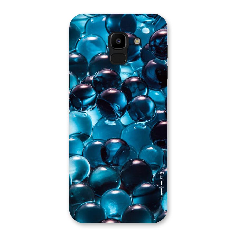 Blue Abstract Balls Back Case for Galaxy J6