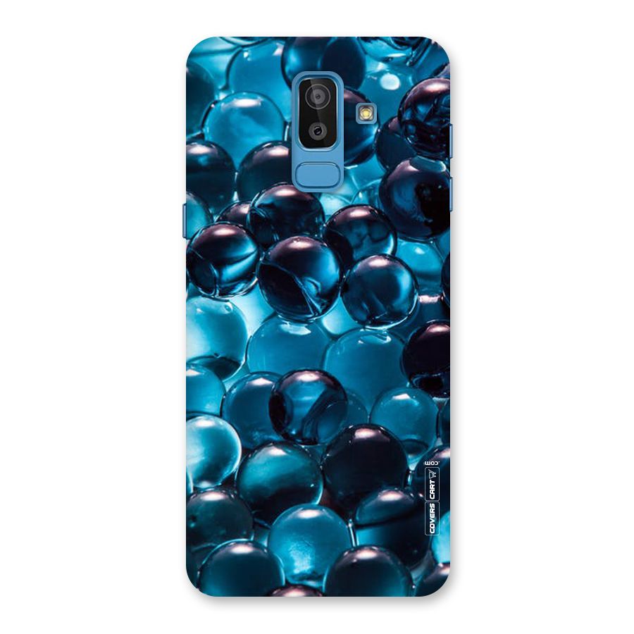 Blue Abstract Balls Back Case for Galaxy J8
