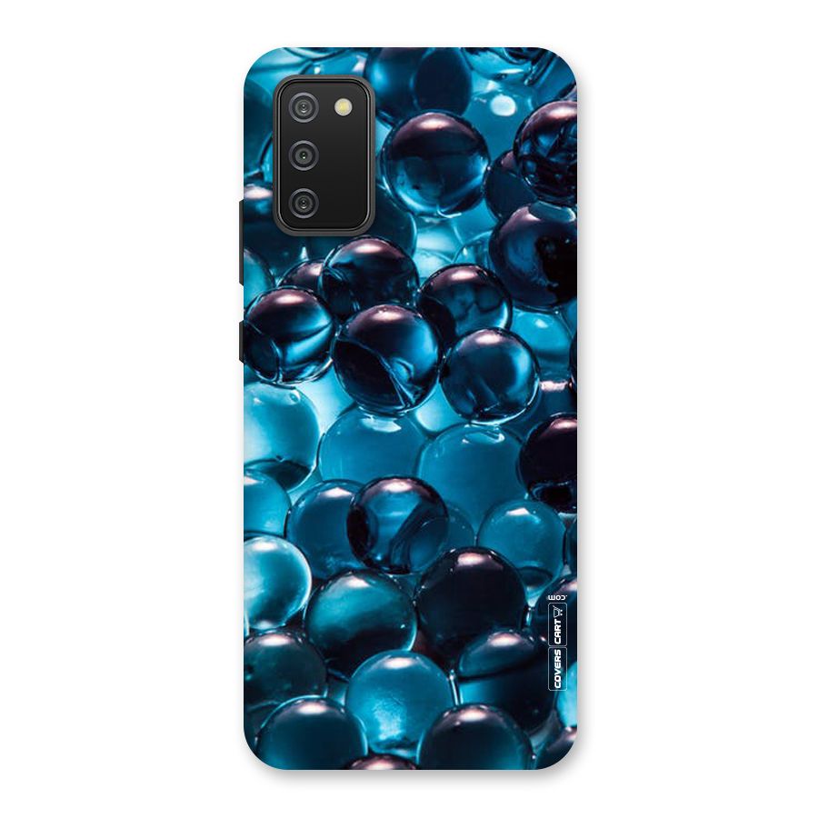 Blue Abstract Balls Back Case for Galaxy M02s