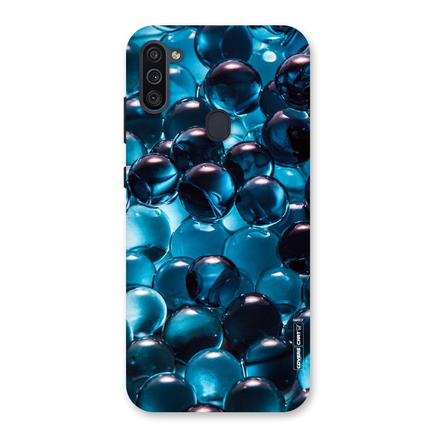 Blue Abstract Balls Back Case for Galaxy M11