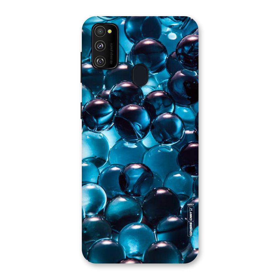 Blue Abstract Balls Back Case for Galaxy M30s
