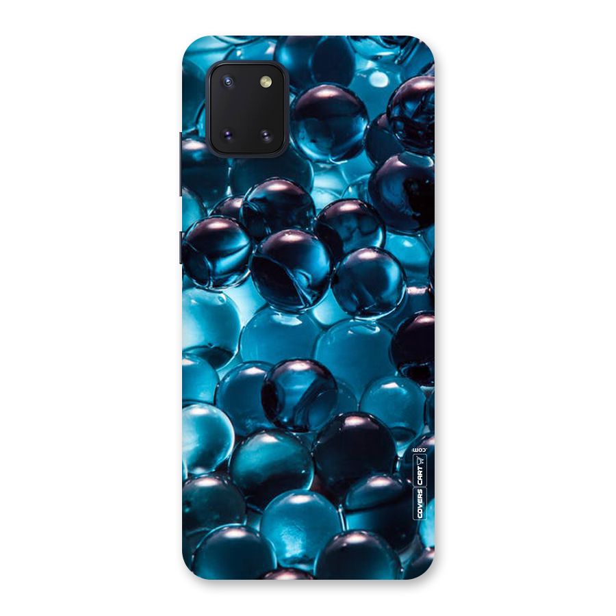 Blue Abstract Balls Back Case for Galaxy Note 10 Lite