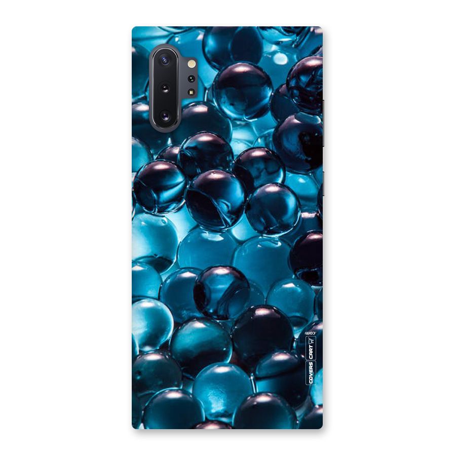 Blue Abstract Balls Back Case for Galaxy Note 10 Plus