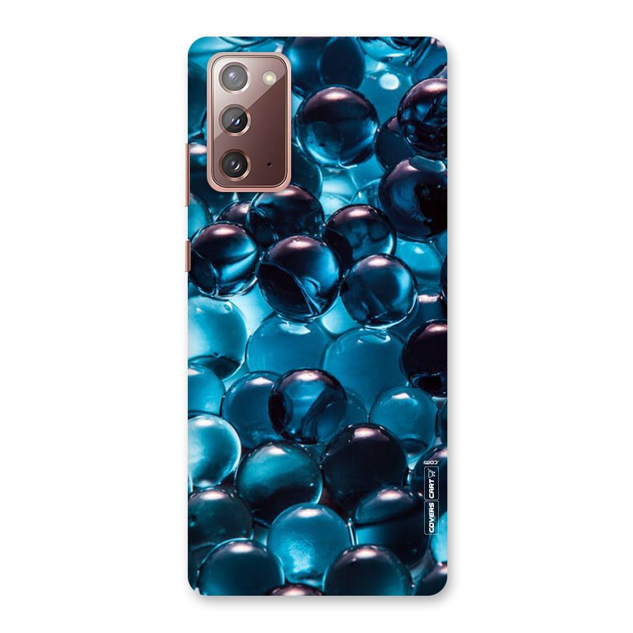 Blue Abstract Balls Back Case for Galaxy Note 20