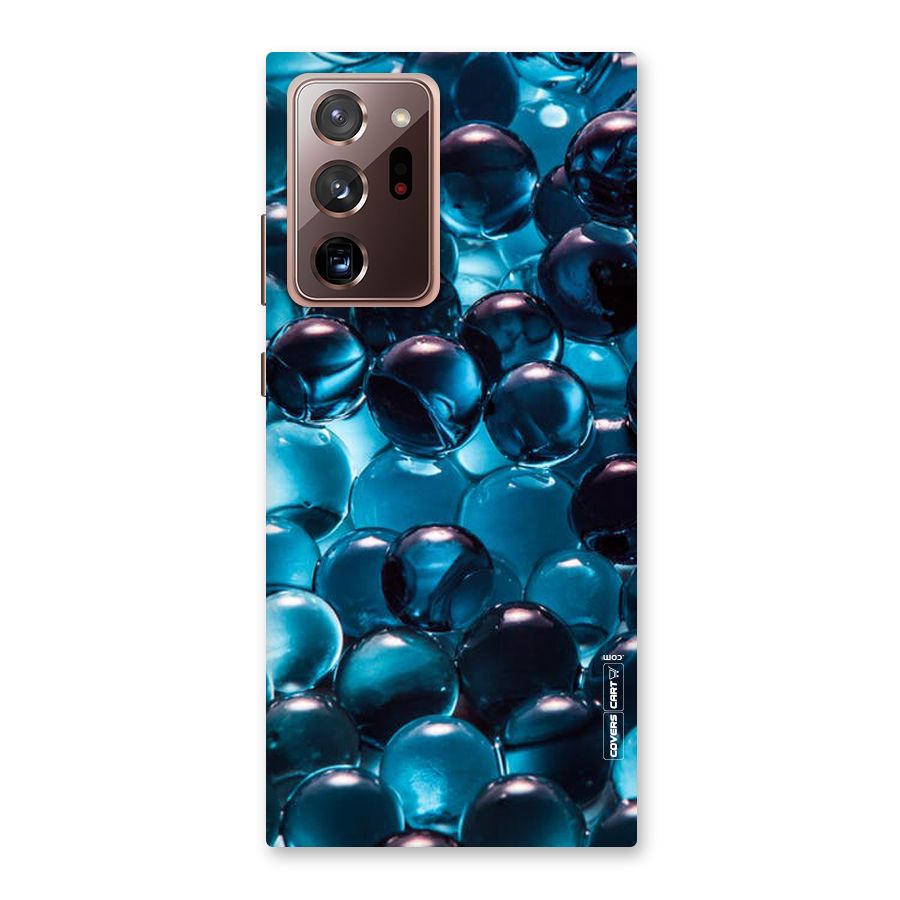 Blue Abstract Balls Back Case for Galaxy Note 20 Ultra