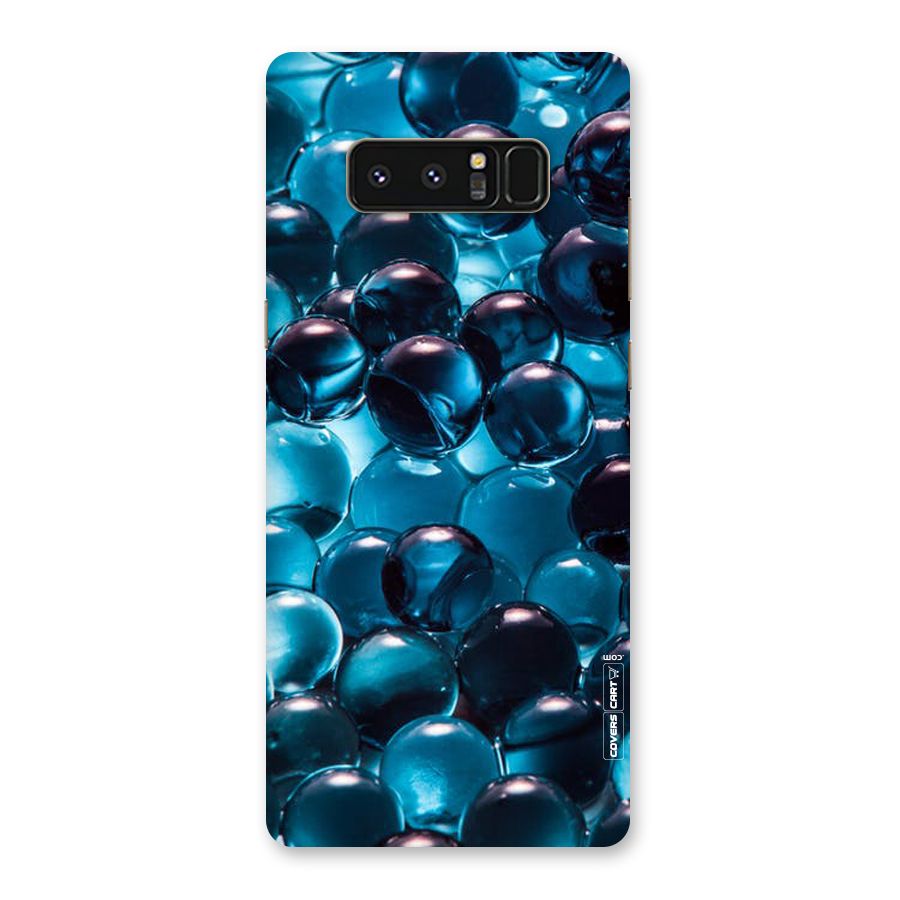 Blue Abstract Balls Back Case for Galaxy Note 8