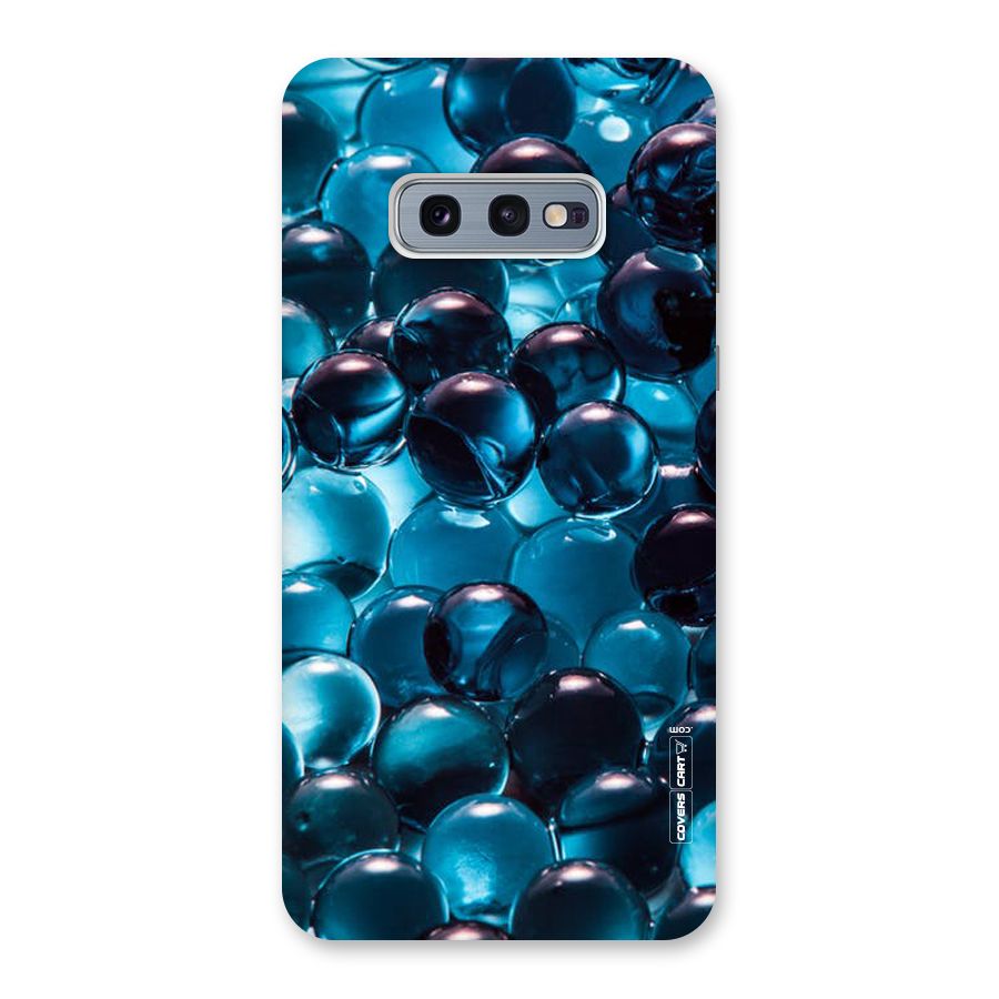 Blue Abstract Balls Back Case for Galaxy S10e