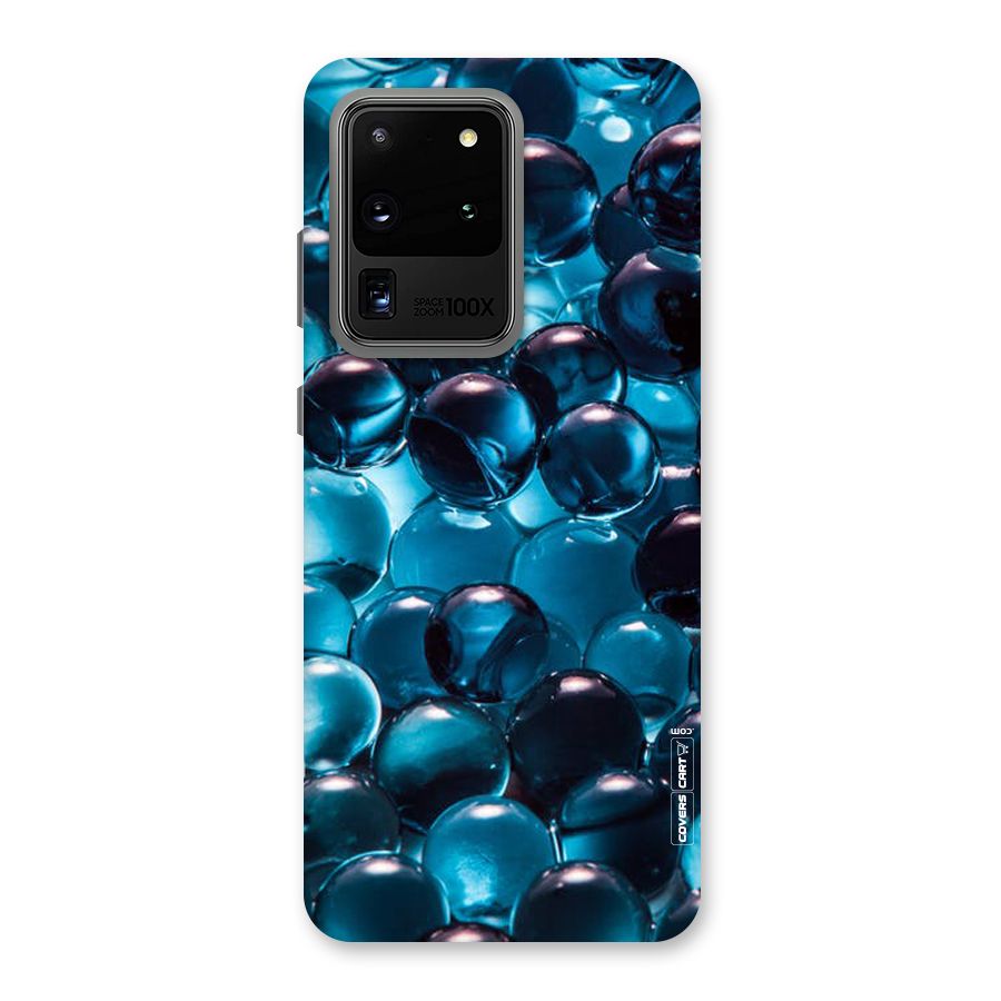 Blue Abstract Balls Back Case for Galaxy S20 Ultra