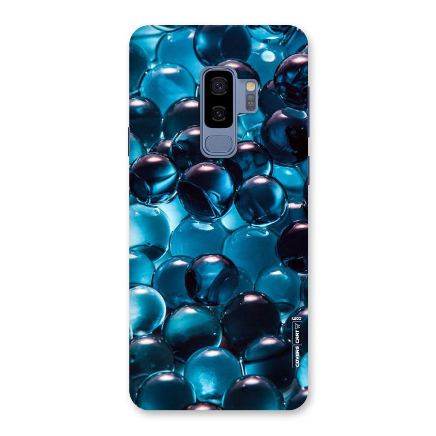 Blue Abstract Balls Back Case for Galaxy S9 Plus