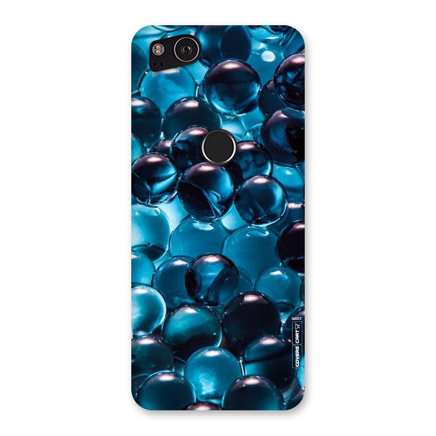 Blue Abstract Balls Back Case for Google Pixel 2