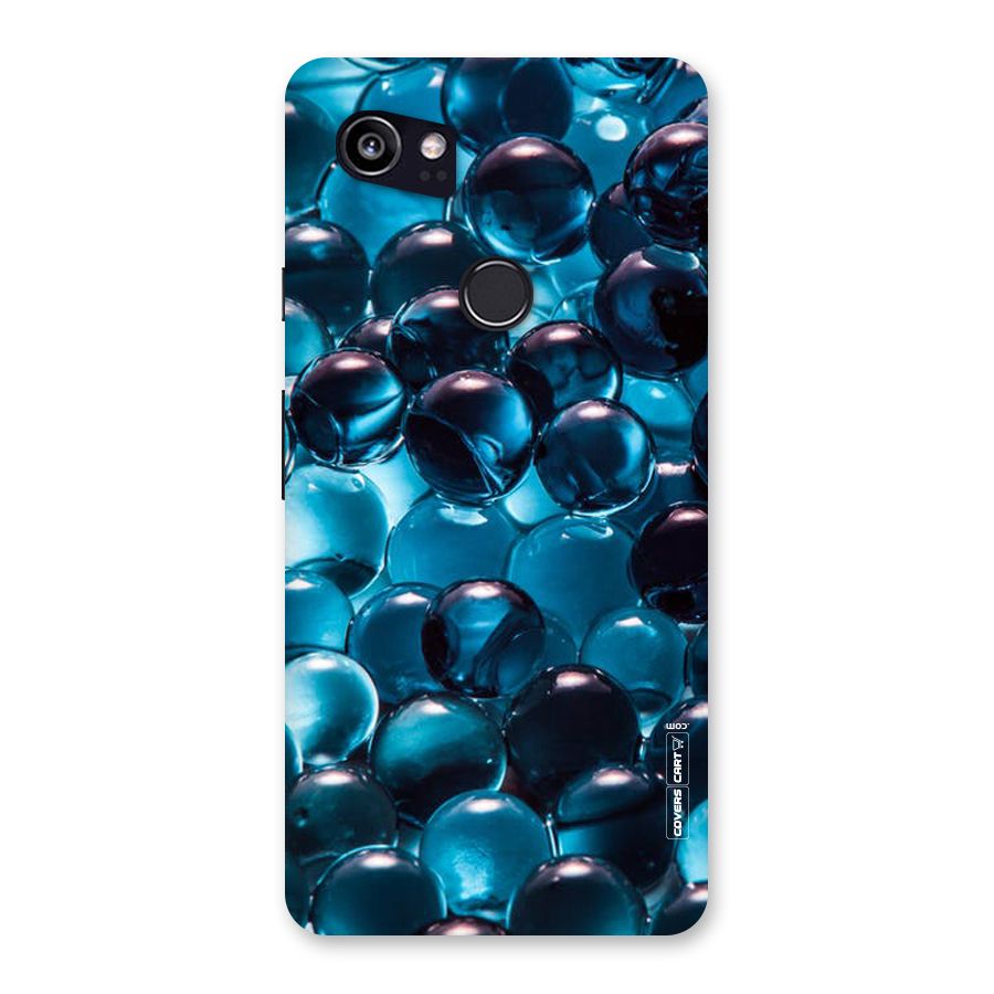 Blue Abstract Balls Back Case for Google Pixel 2 XL