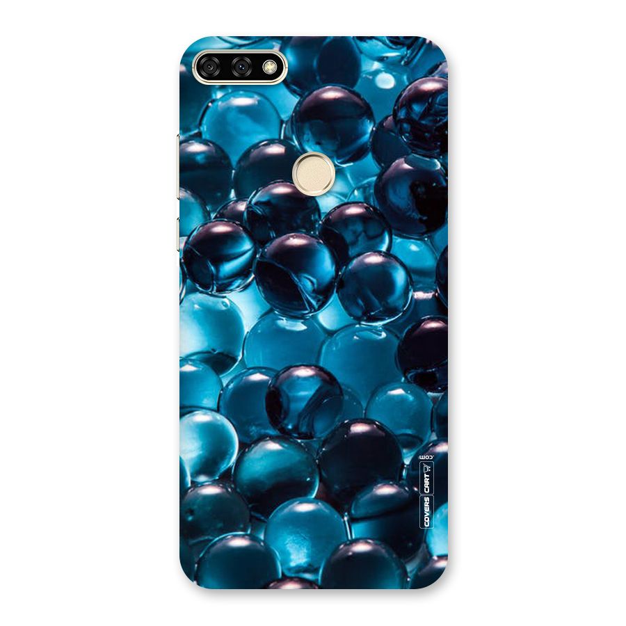 Blue Abstract Balls Back Case for Honor 7A