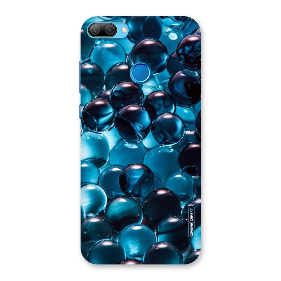 Blue Abstract Balls Back Case for Honor 9N