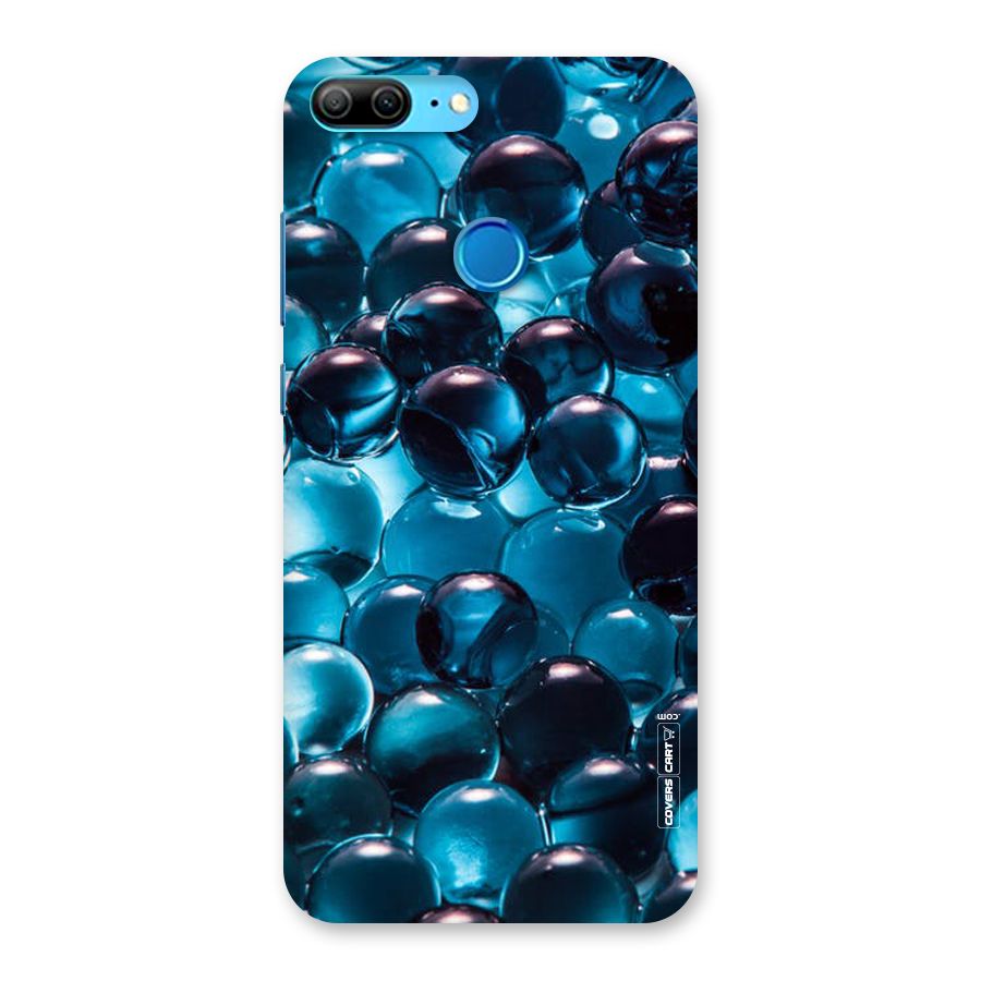 Blue Abstract Balls Back Case for Honor 9 Lite