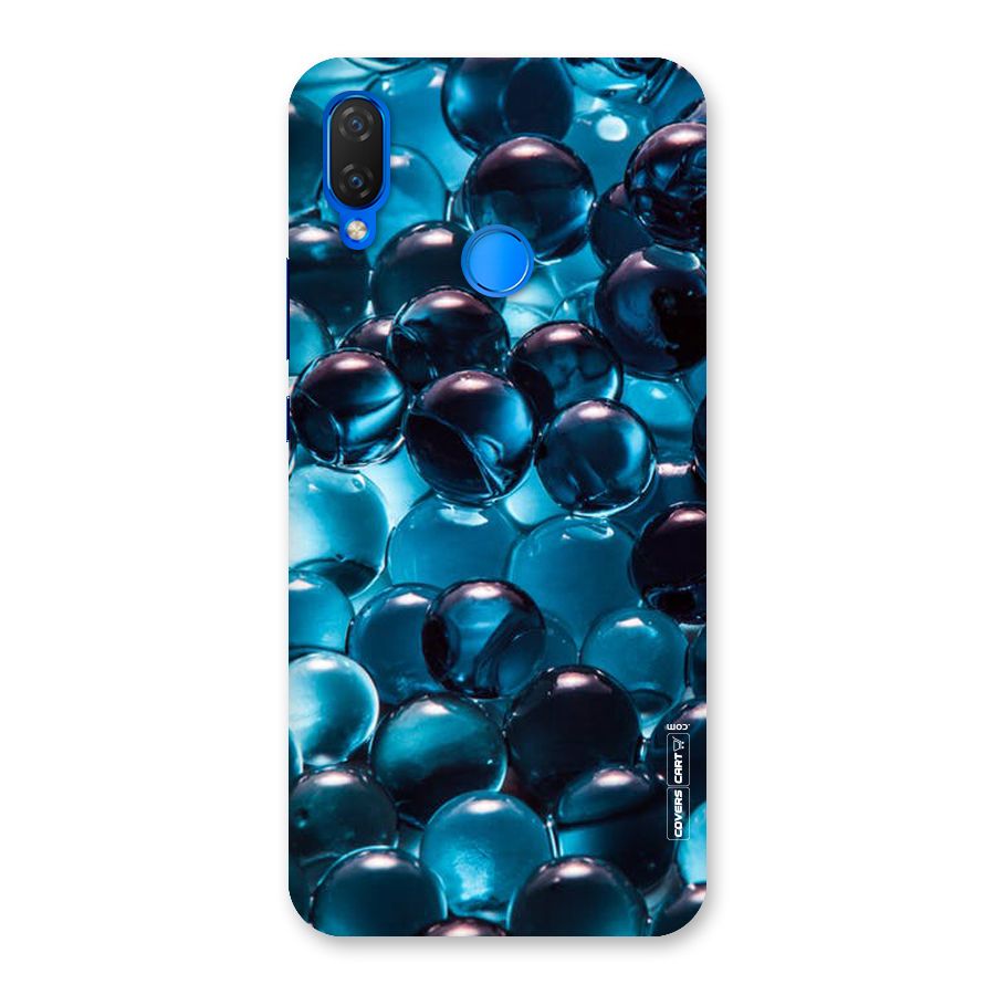 Blue Abstract Balls Back Case for Huawei P Smart+