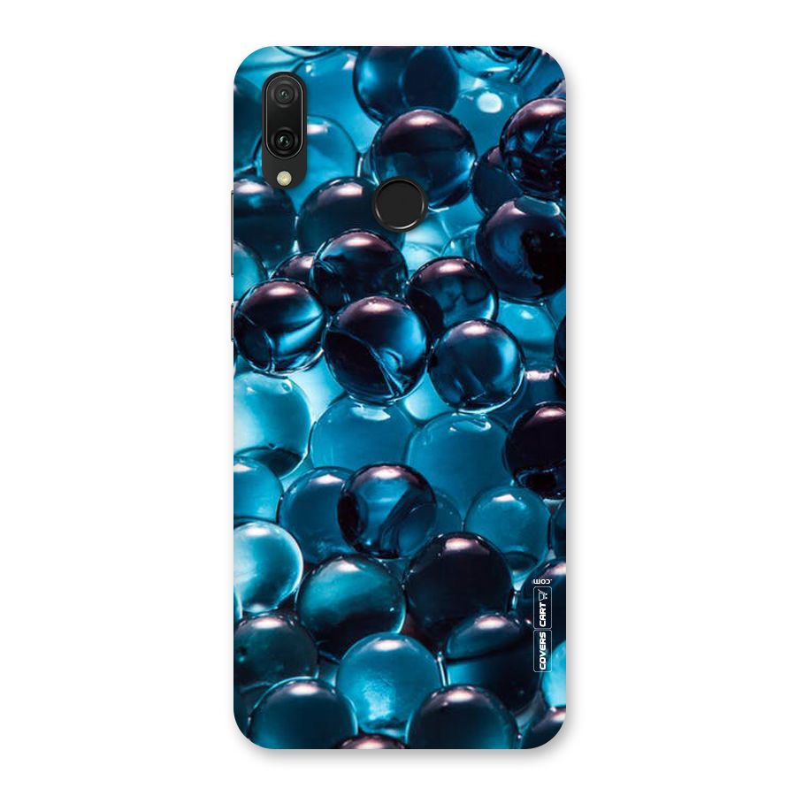 Blue Abstract Balls Back Case for Huawei Y9 (2019)