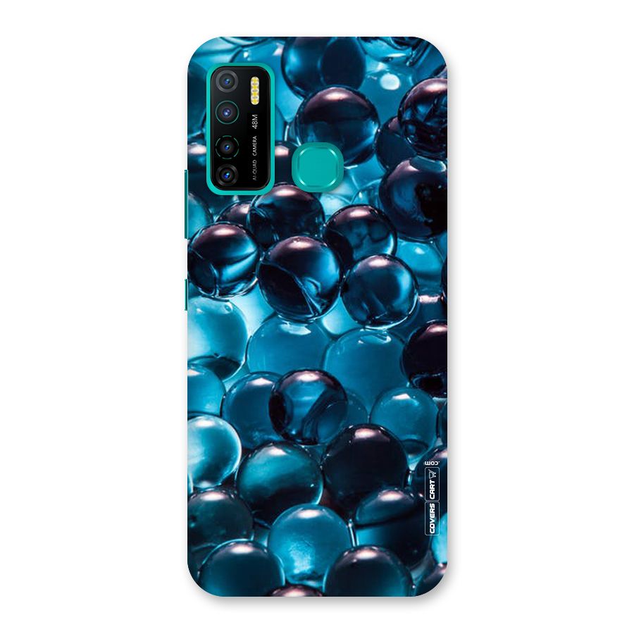 Blue Abstract Balls Back Case for Infinix Hot 9 Pro