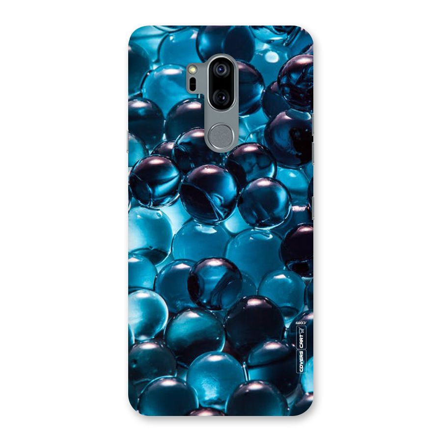Blue Abstract Balls Back Case for LG G7