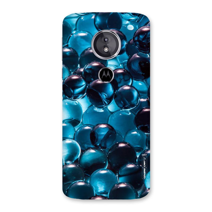 Blue Abstract Balls Back Case for Moto E5