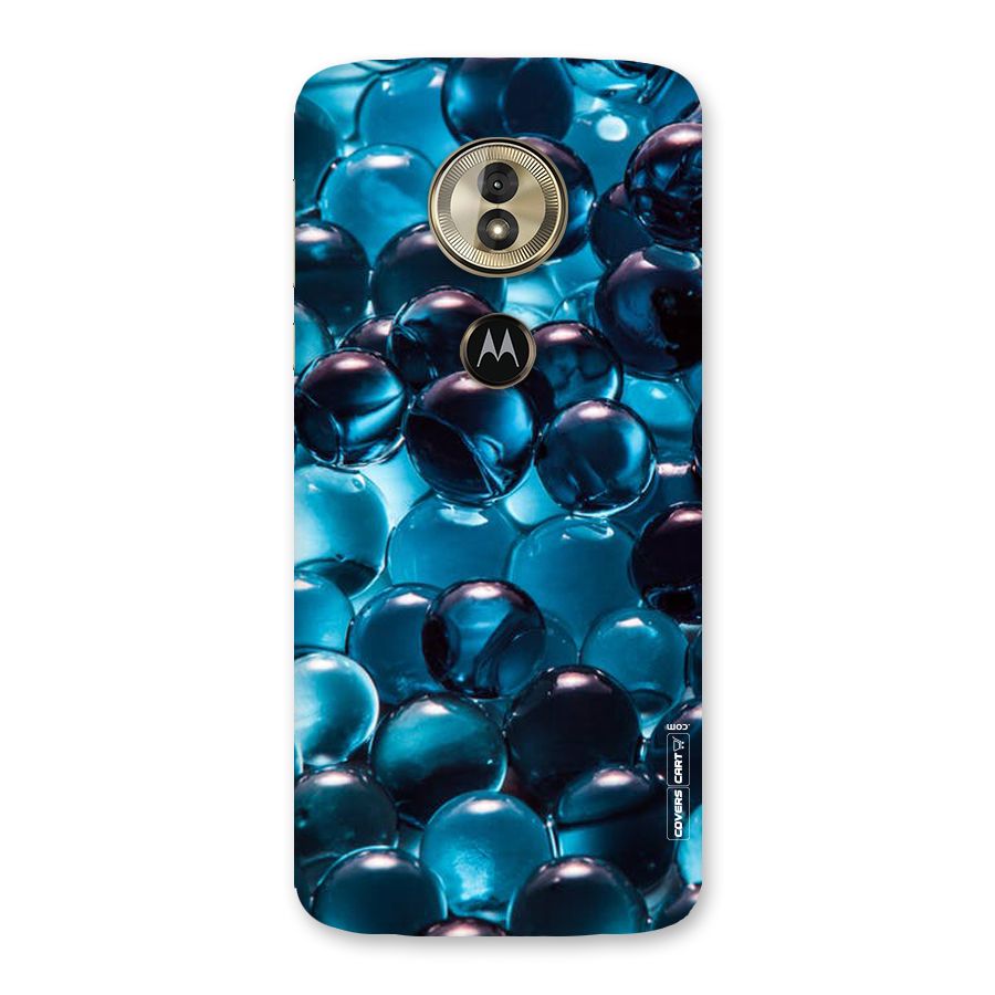 Blue Abstract Balls Back Case for Moto G6 Play