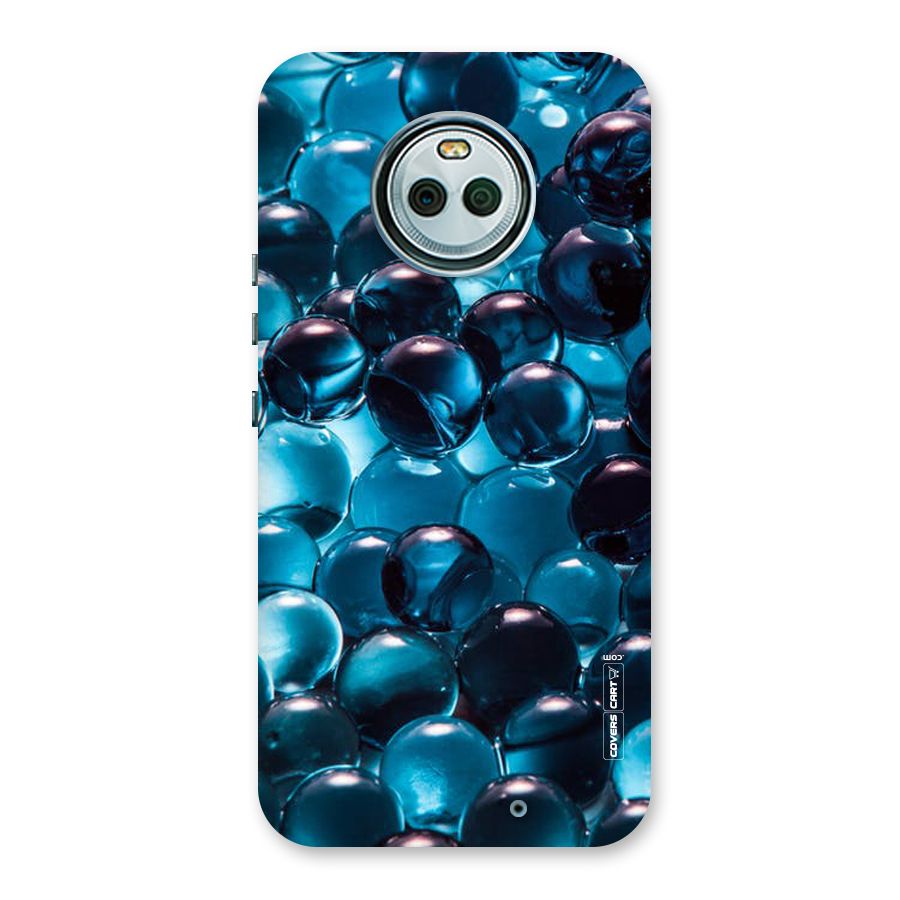 Blue Abstract Balls Back Case for Moto X4