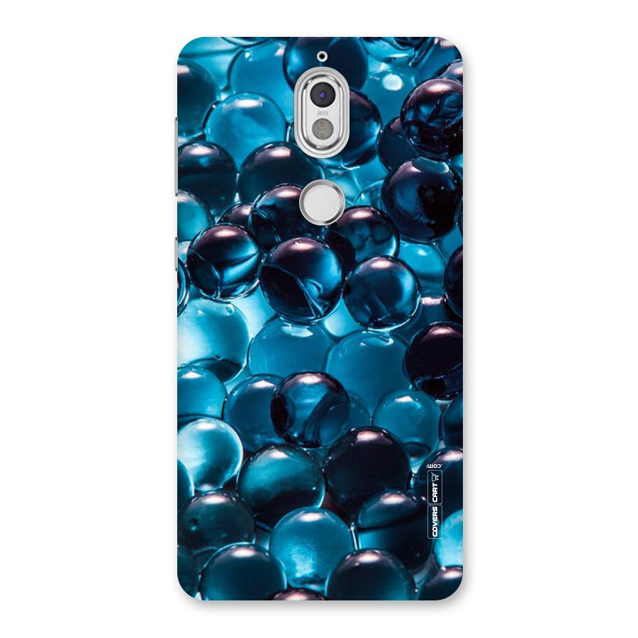 Blue Abstract Balls Back Case for Nokia 7