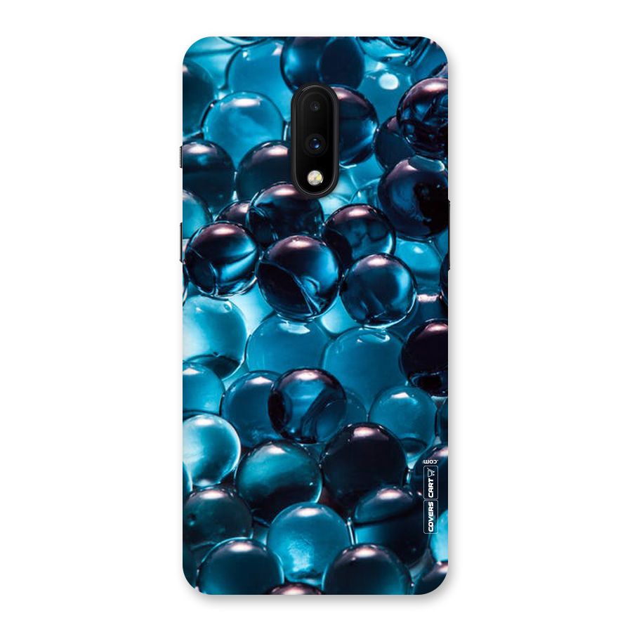 Blue Abstract Balls Back Case for OnePlus 7