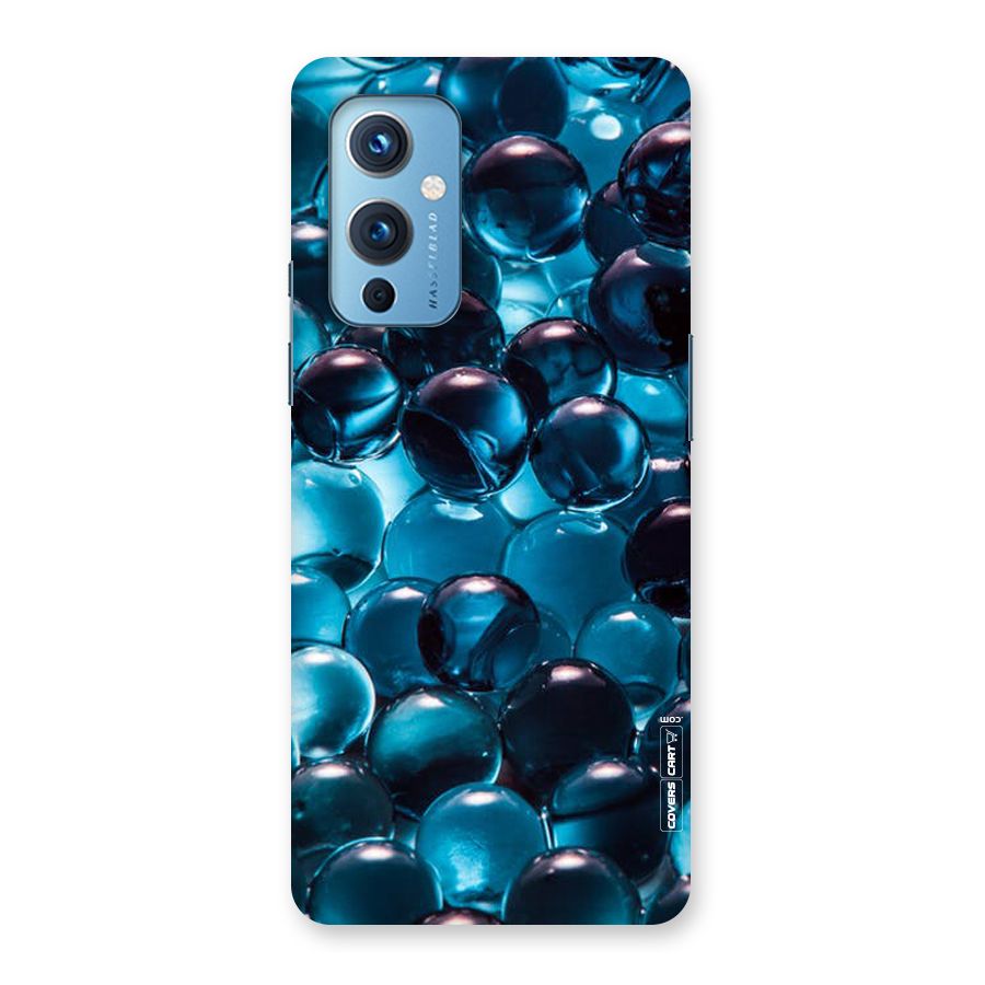 Blue Abstract Balls Back Case for OnePlus 9
