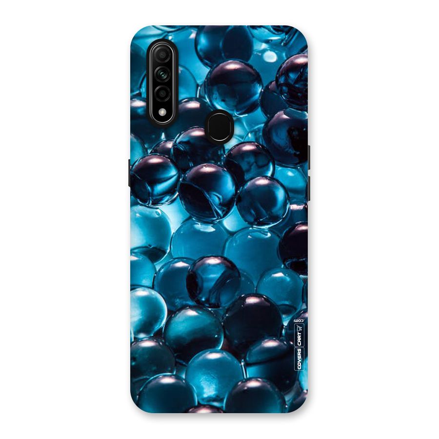 Blue Abstract Balls Back Case for Oppo A31
