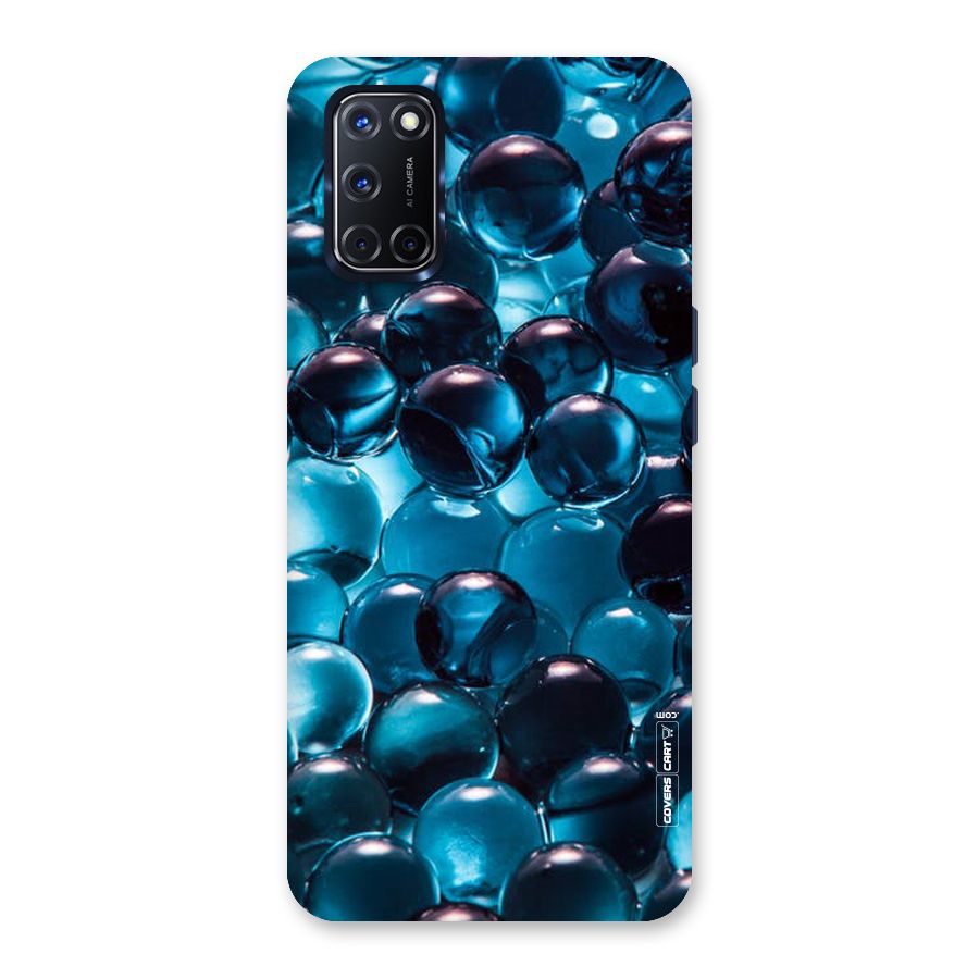 Blue Abstract Balls Back Case for Oppo A52