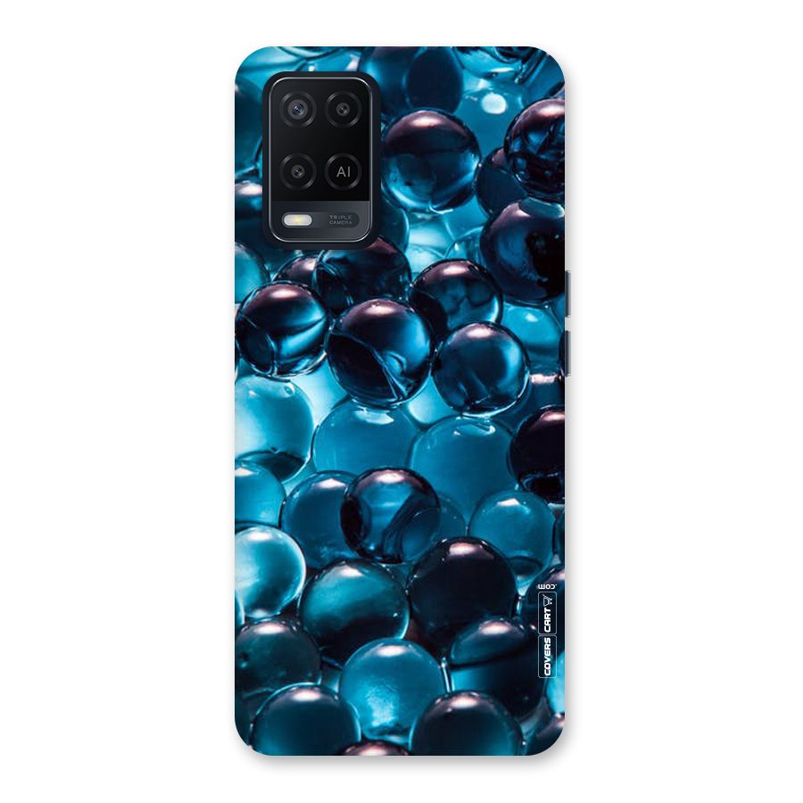 Blue Abstract Balls Back Case for Oppo A54