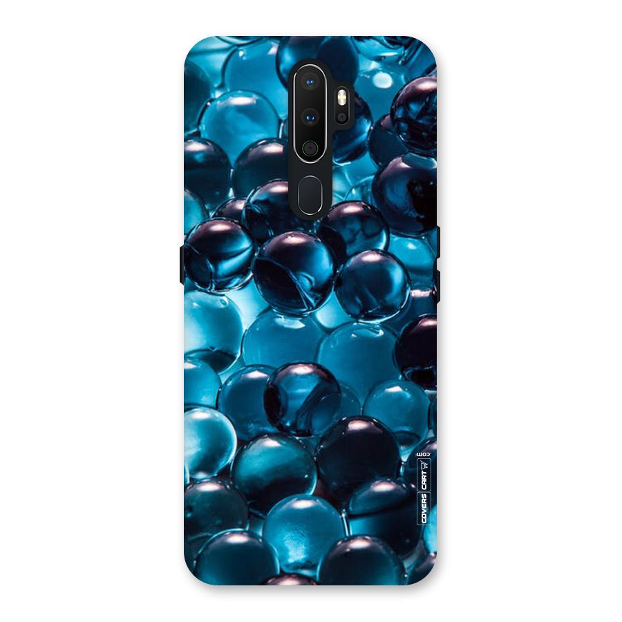 Blue Abstract Balls Back Case for Oppo A5 (2020)