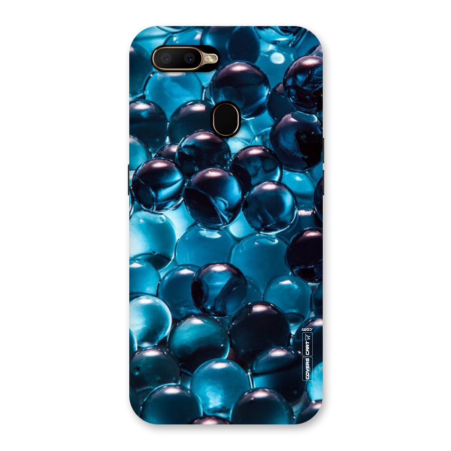Blue Abstract Balls Back Case for Oppo A5s