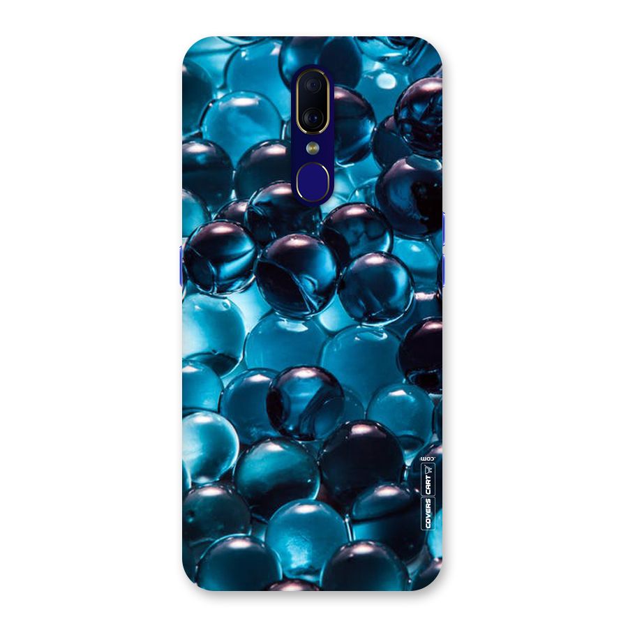 Blue Abstract Balls Back Case for Oppo A9