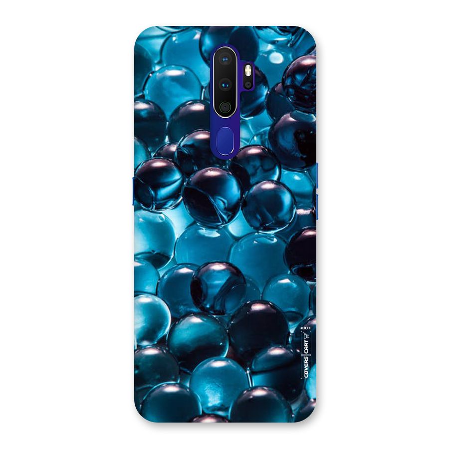 Blue Abstract Balls Back Case for Oppo A9 (2020)