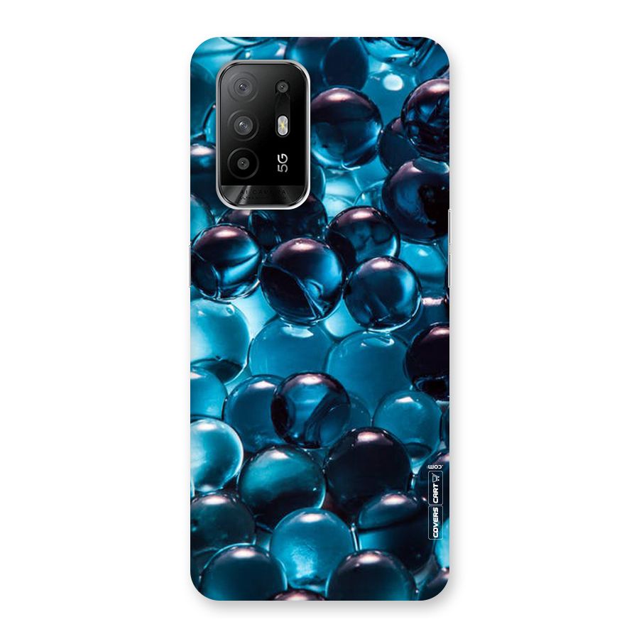 Blue Abstract Balls Back Case for Oppo F19 Pro Plus 5G