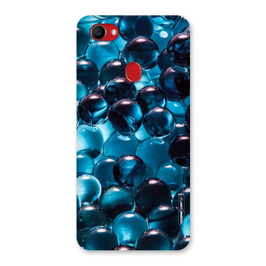 Blue Abstract Balls Back Case for Oppo F7