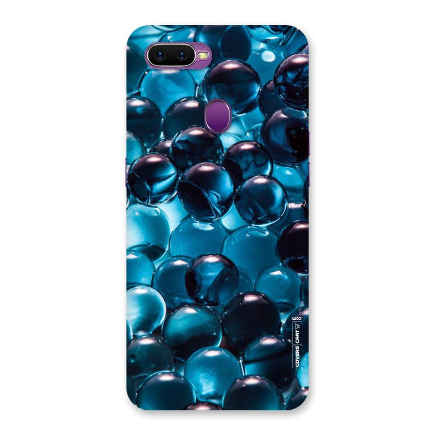 Blue Abstract Balls Back Case for Oppo F9