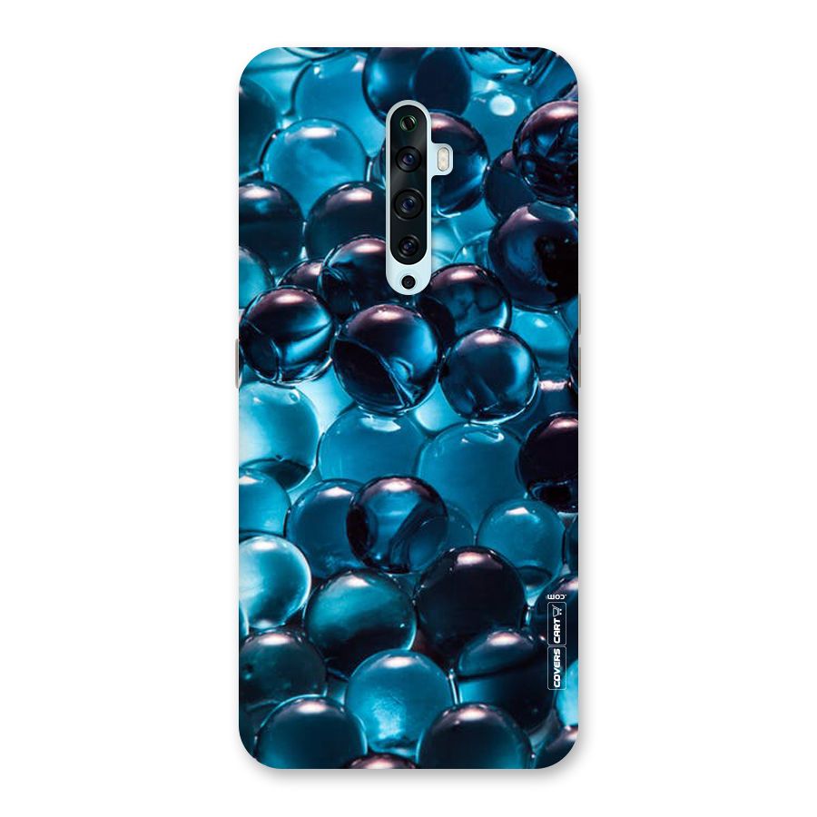 Blue Abstract Balls Back Case for Oppo Reno2 F