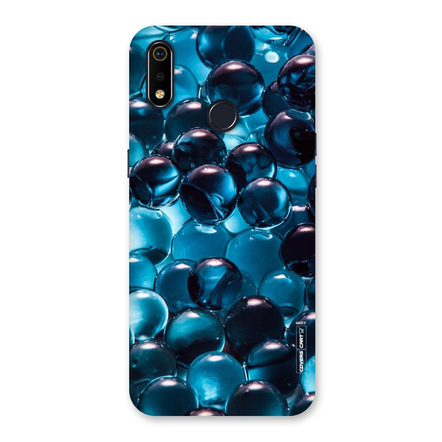 Blue Abstract Balls Back Case for Realme 3i