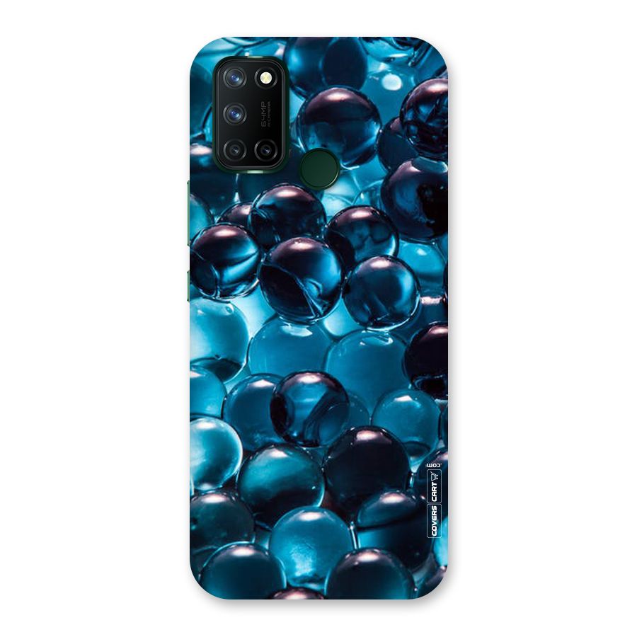 Blue Abstract Balls Back Case for Realme 7i